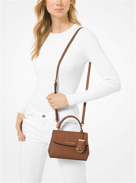 MICHAEL Michael Kors Ava Extra Small Saffiano Leather 